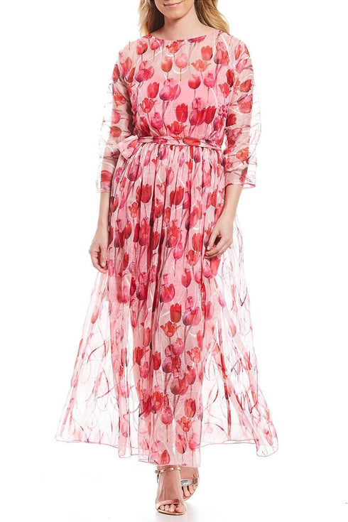 Pink Tulip Maxi Dress